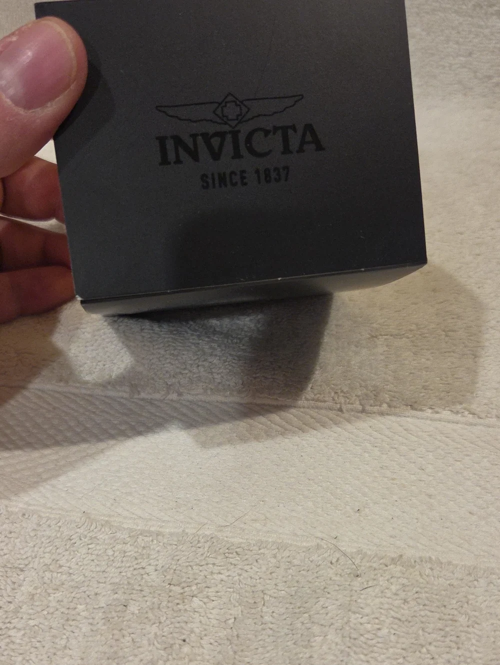 INVICTA SPECIALTY SERRATE ALL BLACK WATCH